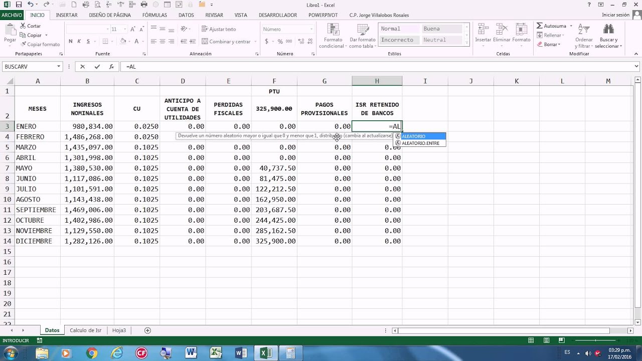 Cálculo de ISR para Personas Morales en Excel: Una Guía Paso a Paso