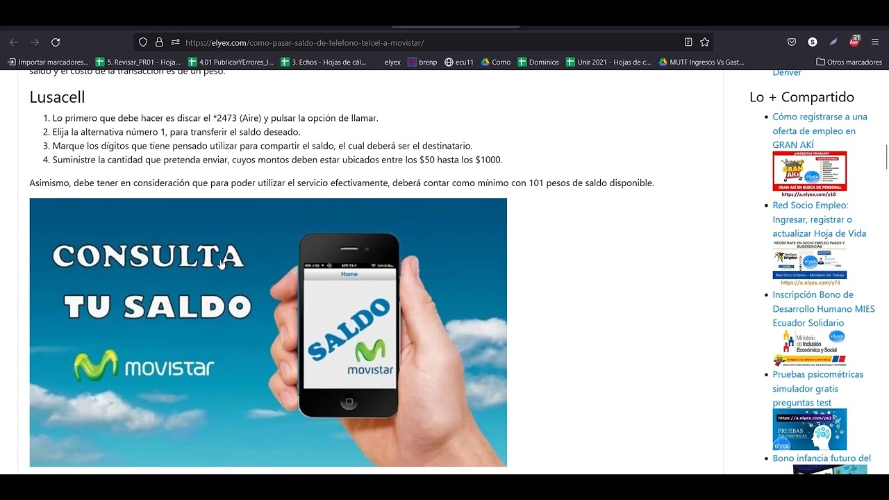 Cómo Transferir Saldo de Telcel a Movistar por Mensaje de Texto: Una Guía Paso a Paso